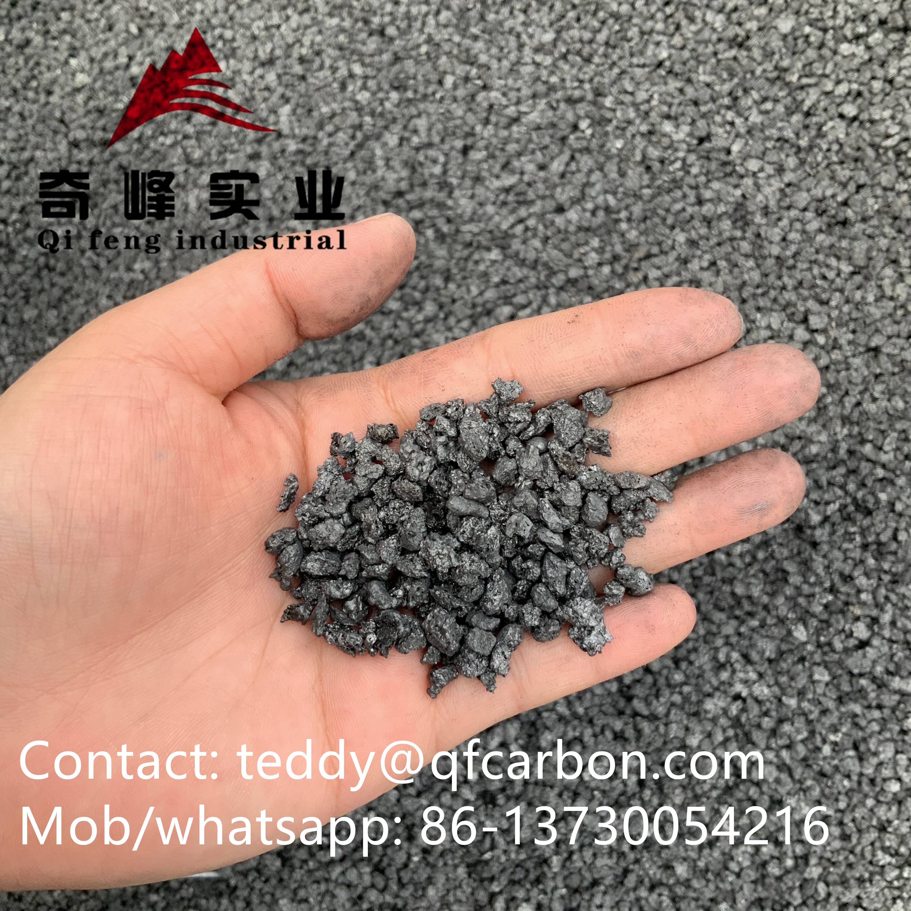 Factory made hot-sale Anode Carbon Scraps - 1-5mm Recarburizer Semi GPC/semi graphite petroleum coke price  – Qifeng