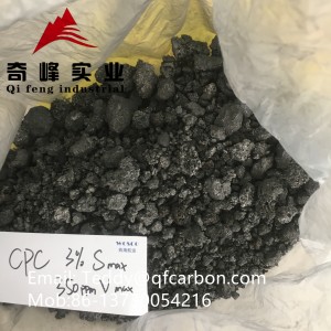 Hot sale China 0–10mm Fixed Carbon 98.5% Sulfur 0.5% CPC/Calcined Petroleum Coke for Natural