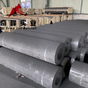 HP250-800mm Graphite Electrodes Used in EAF smelting/LF refining during steelmaking production