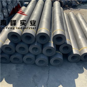 UHP300-800mm Graphite Electrodes Used in EAF smelting/LF refining during steelmaking production