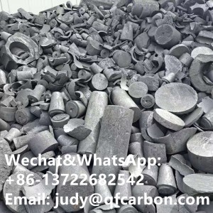 China Graphite Electrode borken pieces Manufacturer with Factory Price
