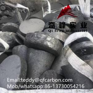 China Wholesale China Low Sulfur Used Graphite Electrode Scrap Pieces
