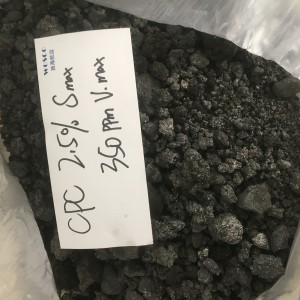 Calcined Petroleum Coke Particles Low-Sulfur Calcined Pet Coke for Steel Mill From Hebei Handan Qifeng in China