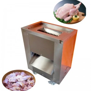 QH700C Electric Nqaij qaib Cutter Chicken Cutting Machine