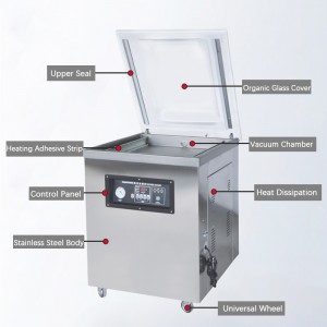 DZ-500 Vacuum Packaging Machine 900W Kitchen Appliance Supplier