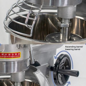 30L Commercial Multifunctional Planetary Mixers 1500W