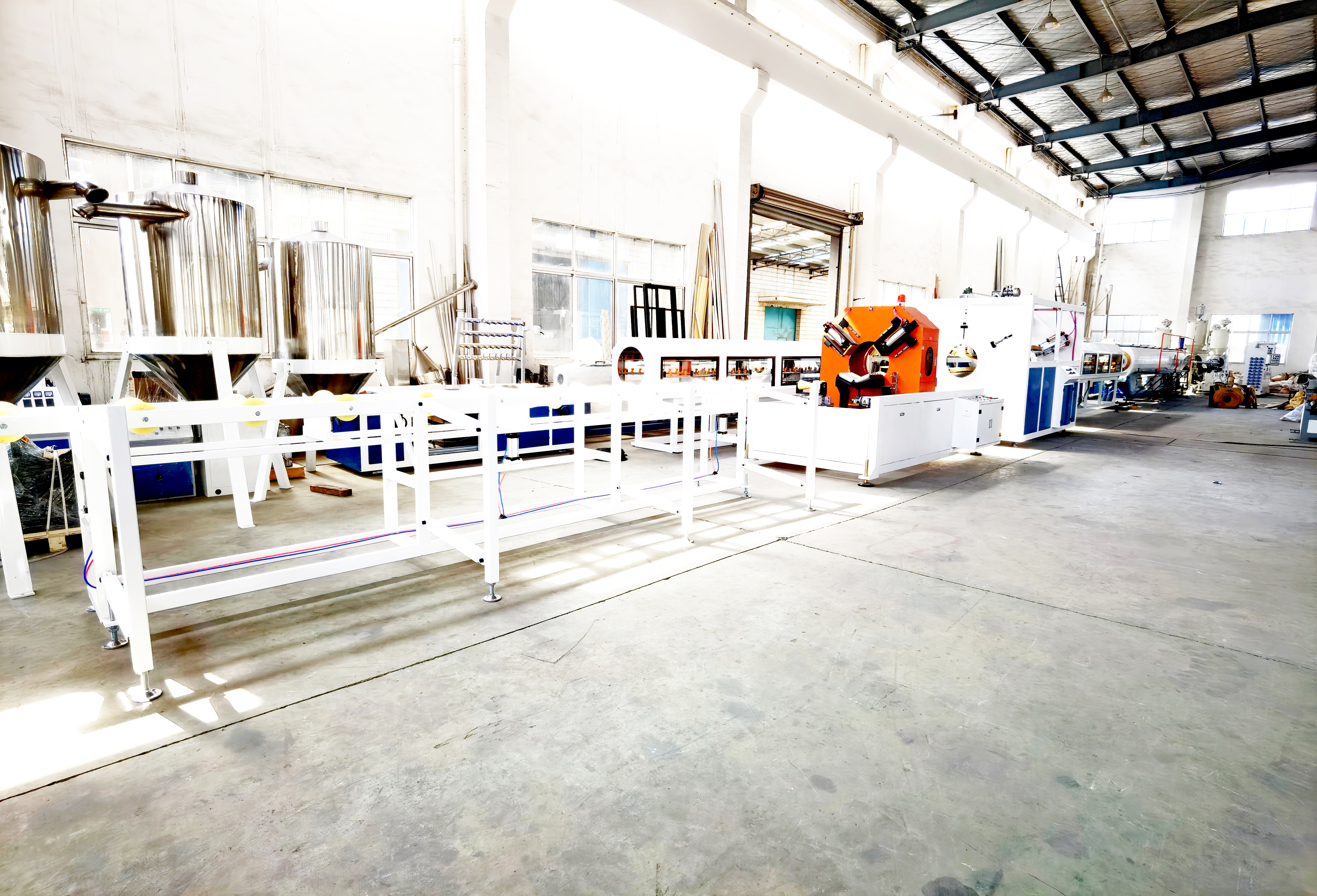 HDPE pipe extrusion making machine Featured Image