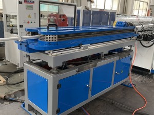 PP PE PVC single wall corrugated pipe extrusion line