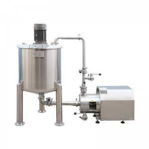 Factory Cheap Continuous Butter Making Machine - 100L single layer emulsification tank to emulsification pump – Qiangzhong