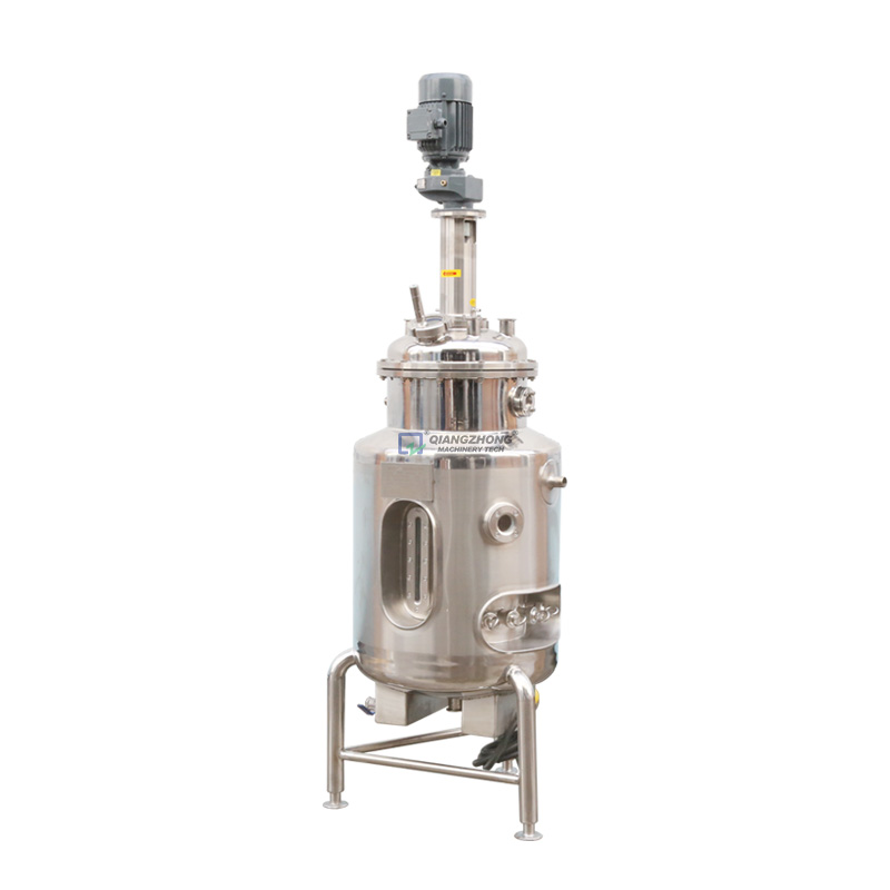 High reputation Polystyrene Grinder - 100L small laboratory fermentation tank – Qiangzhong