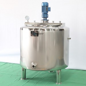 Hot and cold mixing tank
