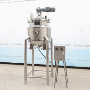 Electric heating vacuum special-shaped mixing tank (high foot)