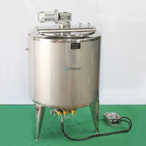 Jacketed electric heating mixing tank