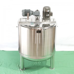 2000L open lid emulsification mixing tank