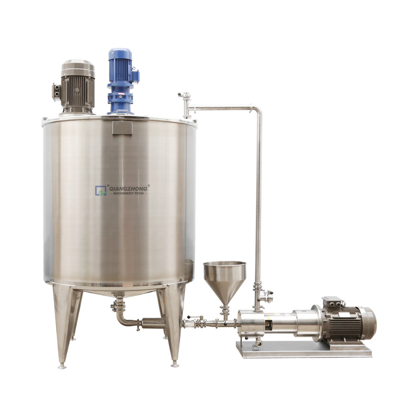 Wholesale Soy Milk Grinder Machine - Electric heating dispersion mixing tank – Qiangzhong