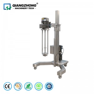 Mobile stainless steel hydraulic lifting frame