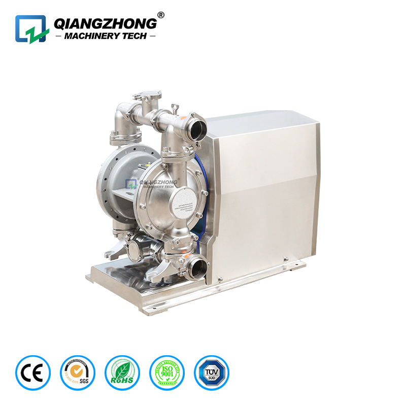 High Quality for Square Stainless Steel Tank - Sanitary Pneumatic Diaphragm Pump – Qiangzhong