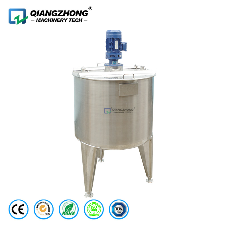 Factory best selling Hard Candy Lollipop Making Machine - Single-wall Tank With Propeller Agitator – Qiangzhong