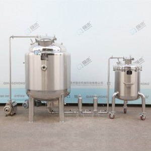 Combination of Magnetic Mixing Tank + Filter + Storage Tank