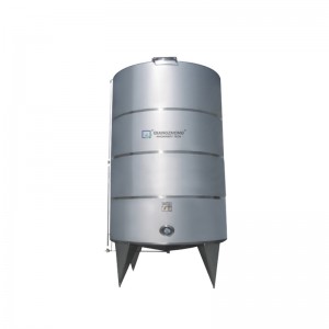 Tri-wall Heating Cooling Tank With Mixer