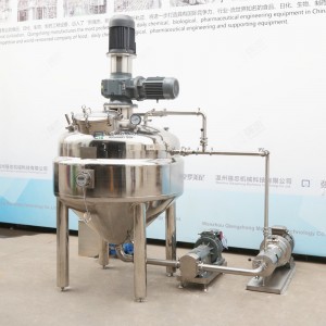Industrial mayonnaise emulsification mixing tank