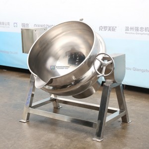 Tiltable electric heating jacketed pot