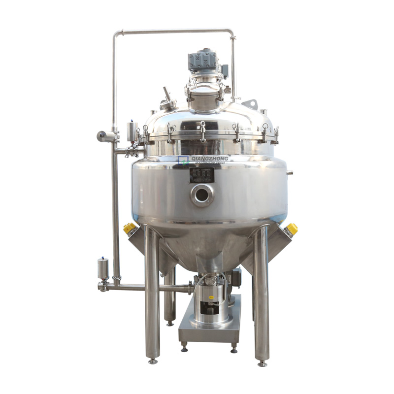 Trending Products Cocoa Liquor Grinding Machines - Industrial salad dressing mayonnaise emulsifier equipment – Qiangzhong