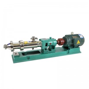 Factory source Small Liquid Pump - Screw Pump G Series – Qiangzhong