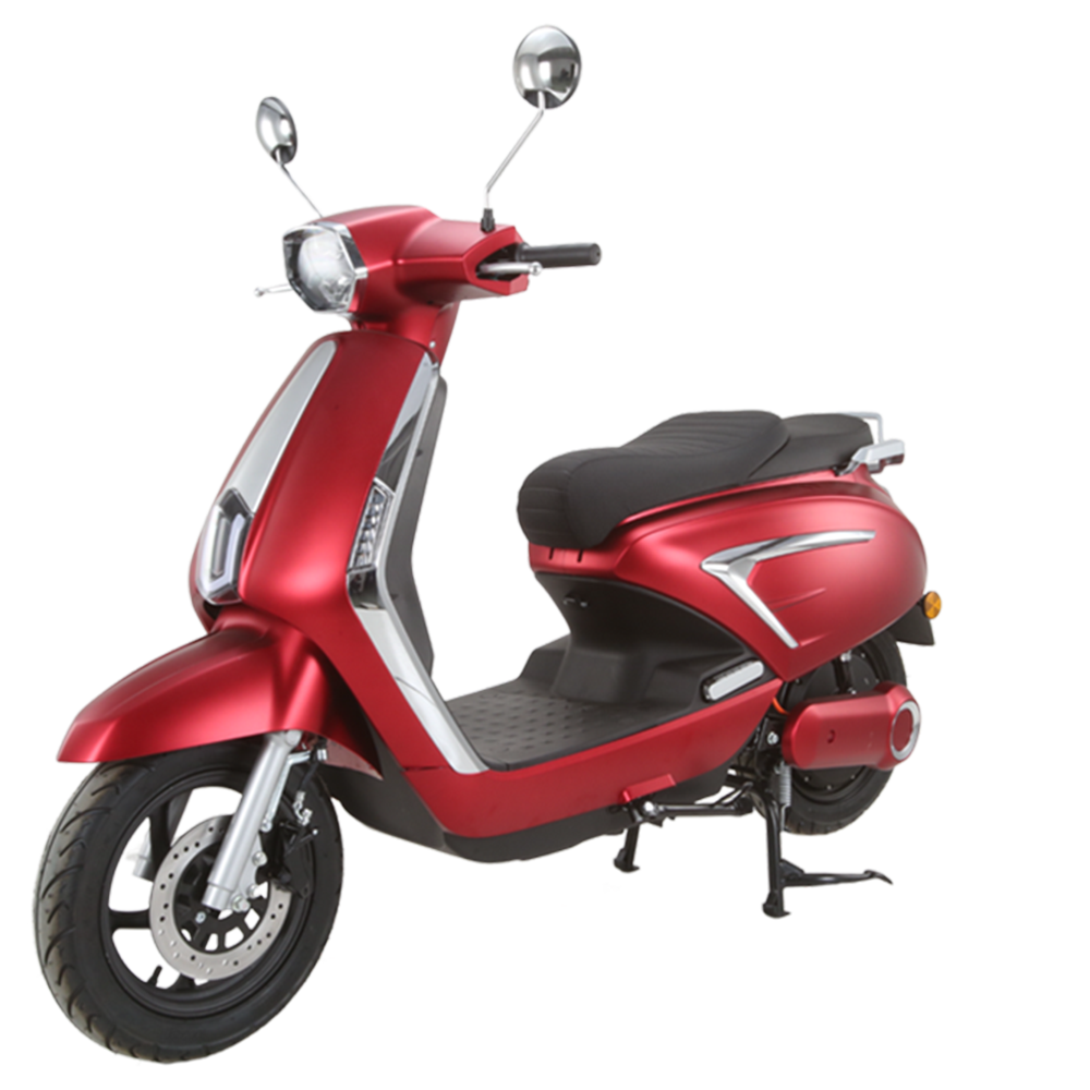 2000w China Classic VESPA CKD electric scooter with removable lithium battery