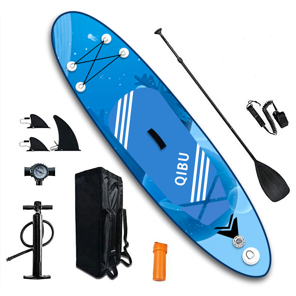 Inflatable Surfboard Adjustable Paddle Inflatable stand up paddle board