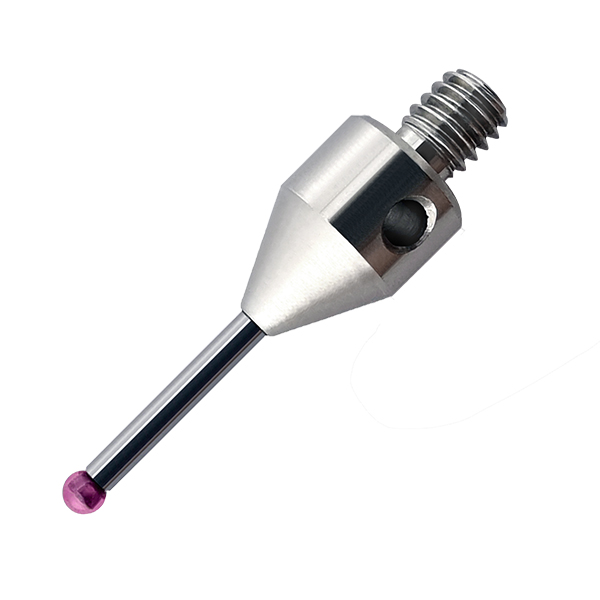 Straight stylus, M4 thread, ∅2 ruby ball, tungsten carbide stem, 20 length, EWL 10mm Featured Image