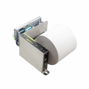 KP-400 4 Inch 104mm Thermal Kiosk Printer ya Mapampu a Gasi RS232+USB Interface ya ATM203DPI