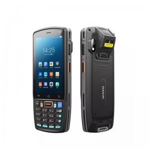 កុំព្យូទ័រចល័ត Urovo DT40 ស្ថានីយទិន្នន័យរឹងមាំ Android 9 ជាមួយនឹងម៉ាស៊ីនស្កេនបាកូដ 1D/2D