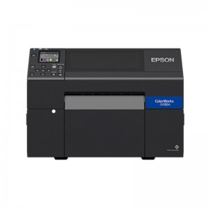 Impressora de etiquetas a jato de tinta colorida Epson CW-C6500A/P de 8 polegadas CW-C6530A/P