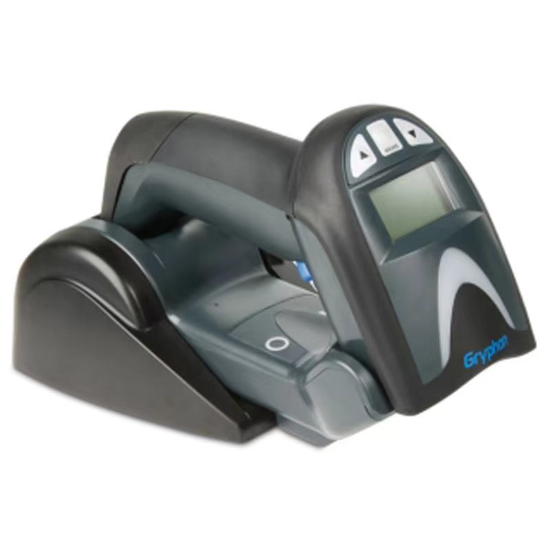 DATALOGIC GM4132 Cordless Wireless 1D Handheld Barcode Scanner Reader with Base USB Cable