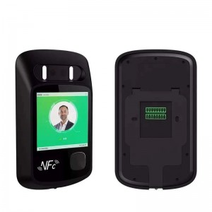 प्रवेश नियंत्रण प्रणालीसाठी चेहरा ओळख QR कोड स्वाइप कार्ड रीडर स्कॅनर VF102