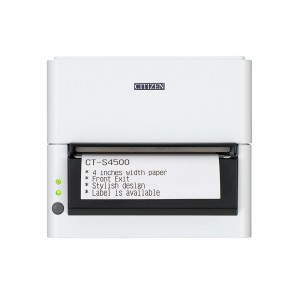 4 дюймдік Citizen CT-S4500 POS термиялық түбіртек жапсырма принтері