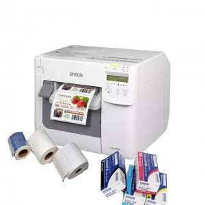 Epson CW-C3520 TM-C3520/C3500 Desktop koulè Label Printer