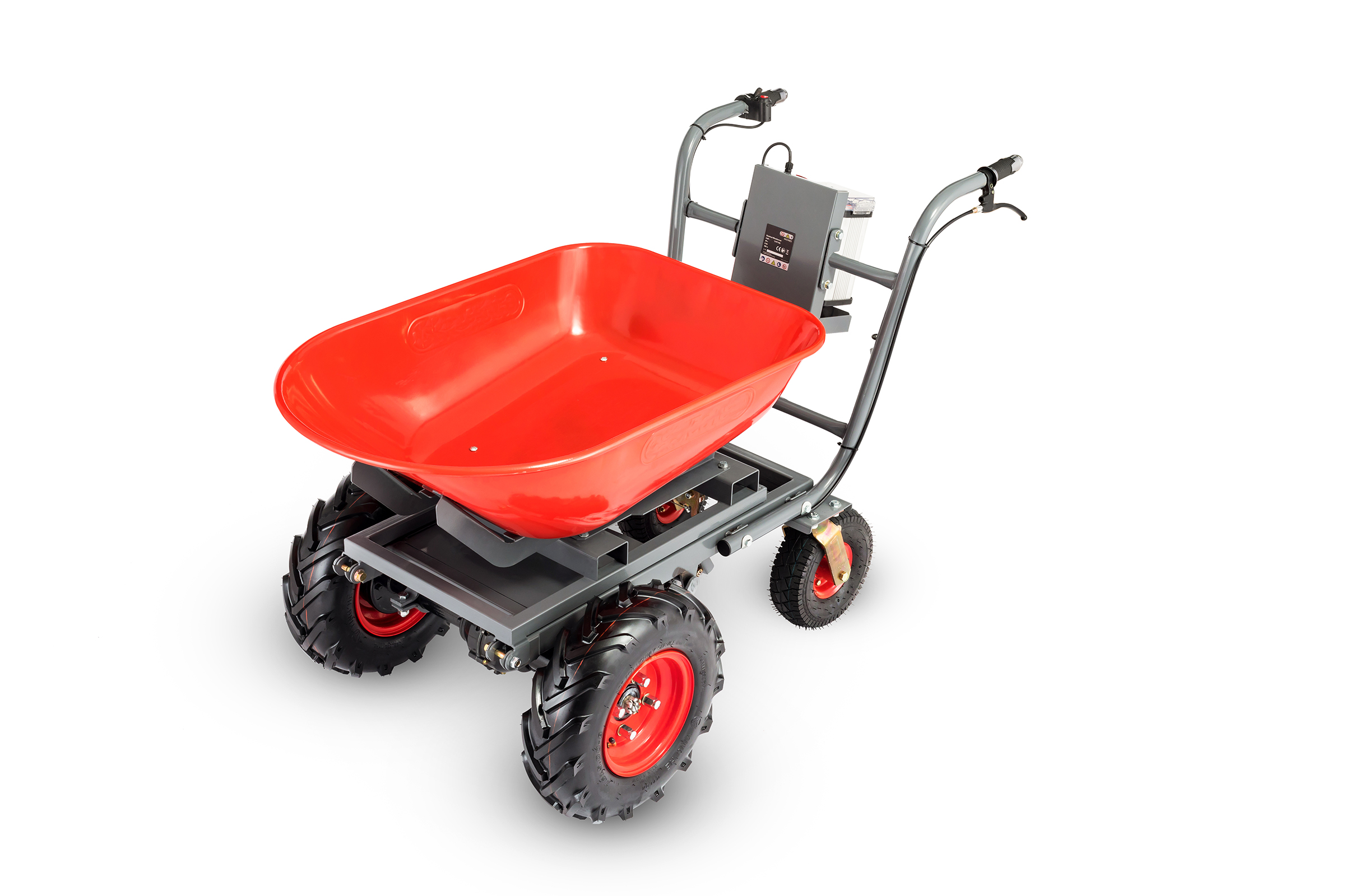 Electric Wheelbarrow EWD300B with exchangeable water-proof Li-ion Battery Featured Image