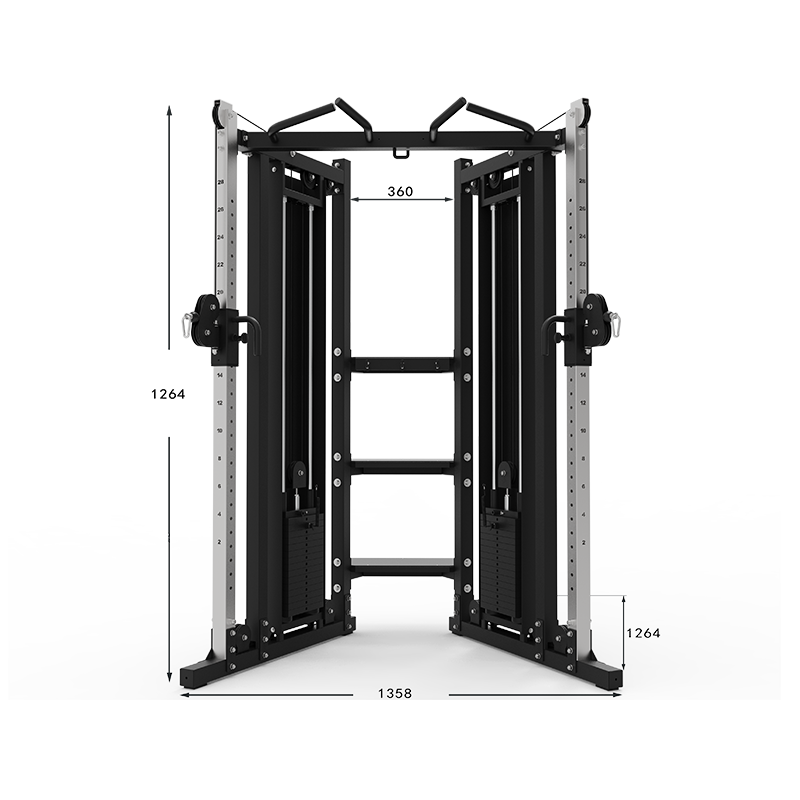 OEM/ODM Factory Squat Rack And Bench - FT60 – Gym/home Functional Trainer – Kingdom