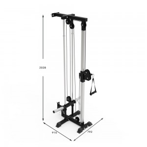 FTS20 – Tall Wall Mounted Pulley Tower