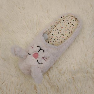 Ladies indoor slippers stitch turndown style fashionable and cute