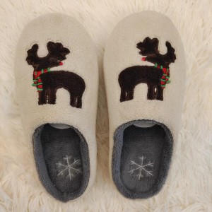 Christmas style ladies indoor clogs fashionable fancy