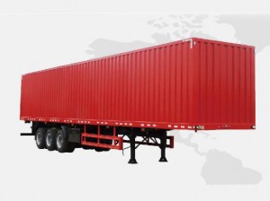 Van Semi Trailer for  logistic transportation