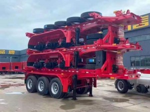 China Wholesale City Delivery Truck Manufacturers - 20FT Skeleton Semi Trailer  – Qingte Group