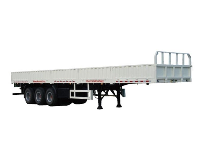 China Wholesale Turntable Drawbar Trailer Manufacturers - Drop Side Semitrailer for ore resources – Qingte Group