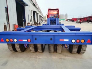 China Wholesale Trailers And Semi Trailers Exporters - 4 Line 8 Axle Lowboy Trailer – Qingte Group