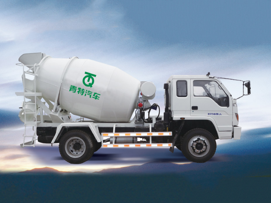 QDT5143GJBA044 4m³Concrete Mixing Transport Truck-1