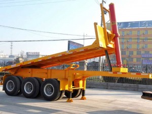China Wholesale Flatbed Trailer Sides Suppliers - Qingte Container Tipper Truck Trailer – Qingte Group
