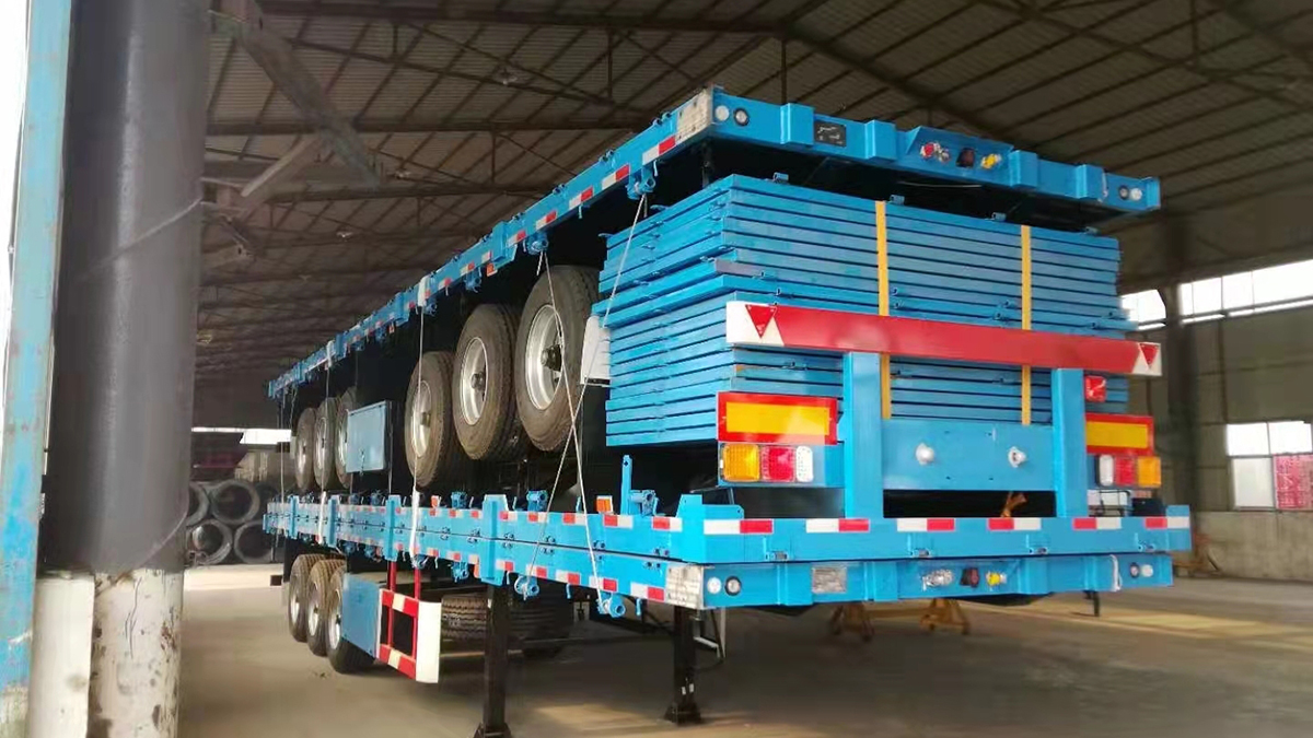 Qingte Group- professional semitrailer one stop solution supplier Semitrailer Container Shipment
